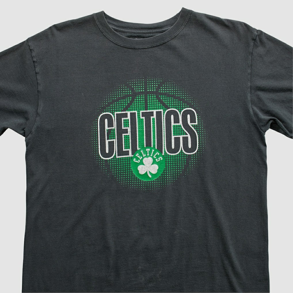 Boston Celtics NBA 2010s T-shirt Black Vintage - NBA