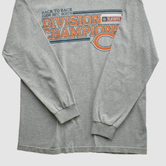 Division Champions NFL 2006 Long Sleeve T-shirt Heather Gray Vintage | Fanatics