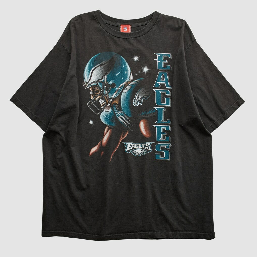 Philadelphia Eagles NFL 2000s T-shirt Black Vintage | Fanatics