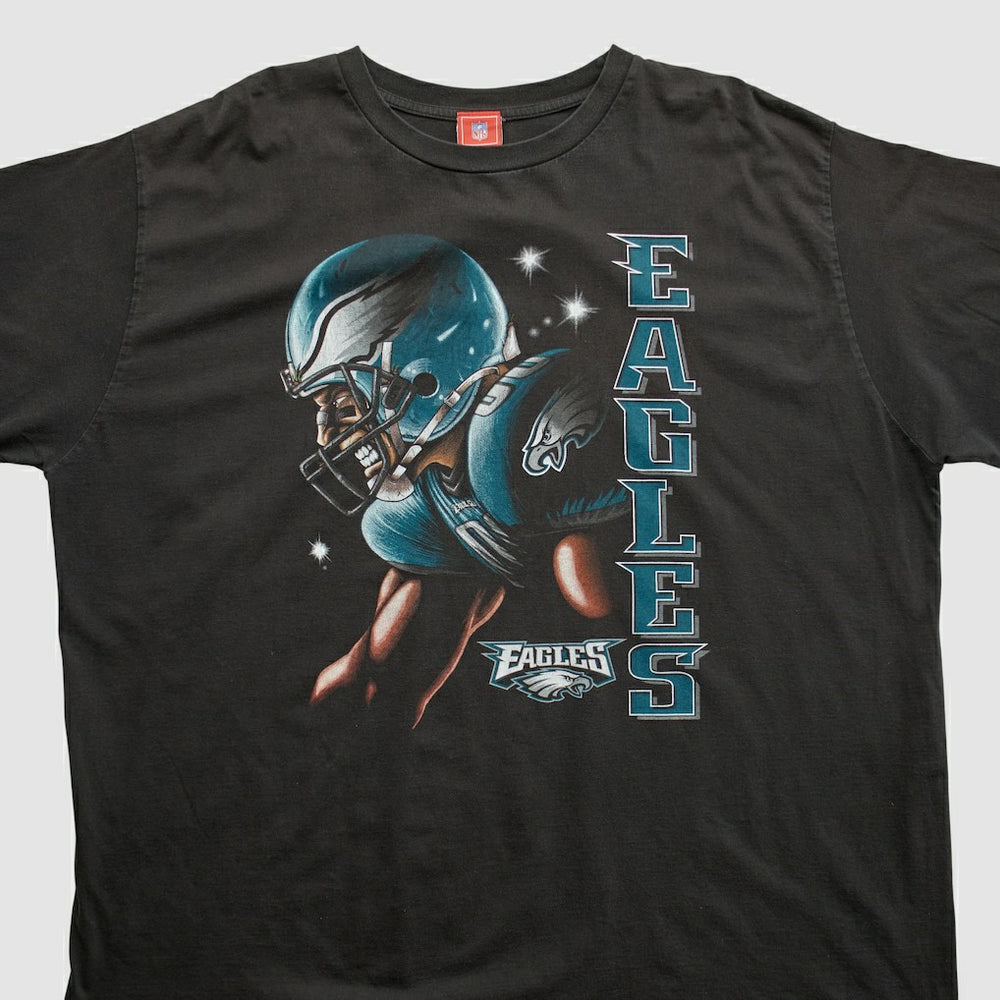 Philadelphia Eagles NFL 2000s T-shirt Black Vintage | Fanatics