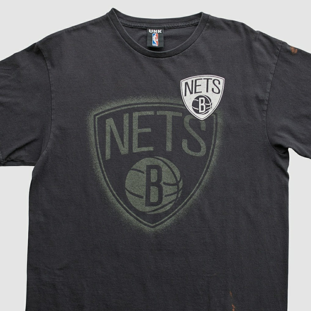 Brooklyn Nets UNK 2010s T-shirt Black Vintage - NBA