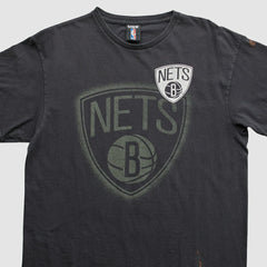 Brooklyn Nets UNK 2010s T-shirt Black Vintage - NBA