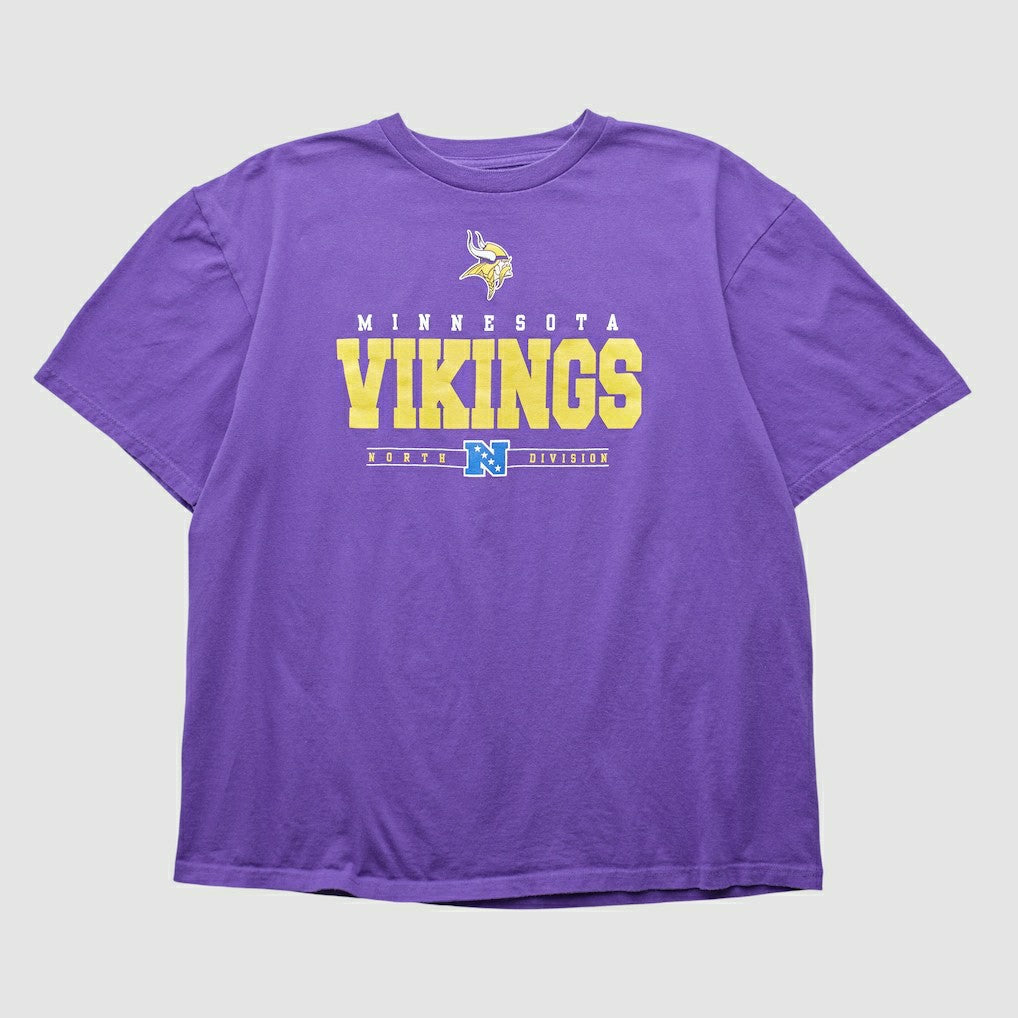 Minnesota Vikings NFL 2000s T-shirt Purple Vintage | Fanatics