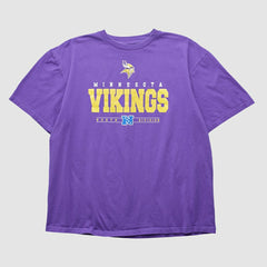 Minnesota Vikings NFL 2000s T-shirt Purple Vintage | Fanatics