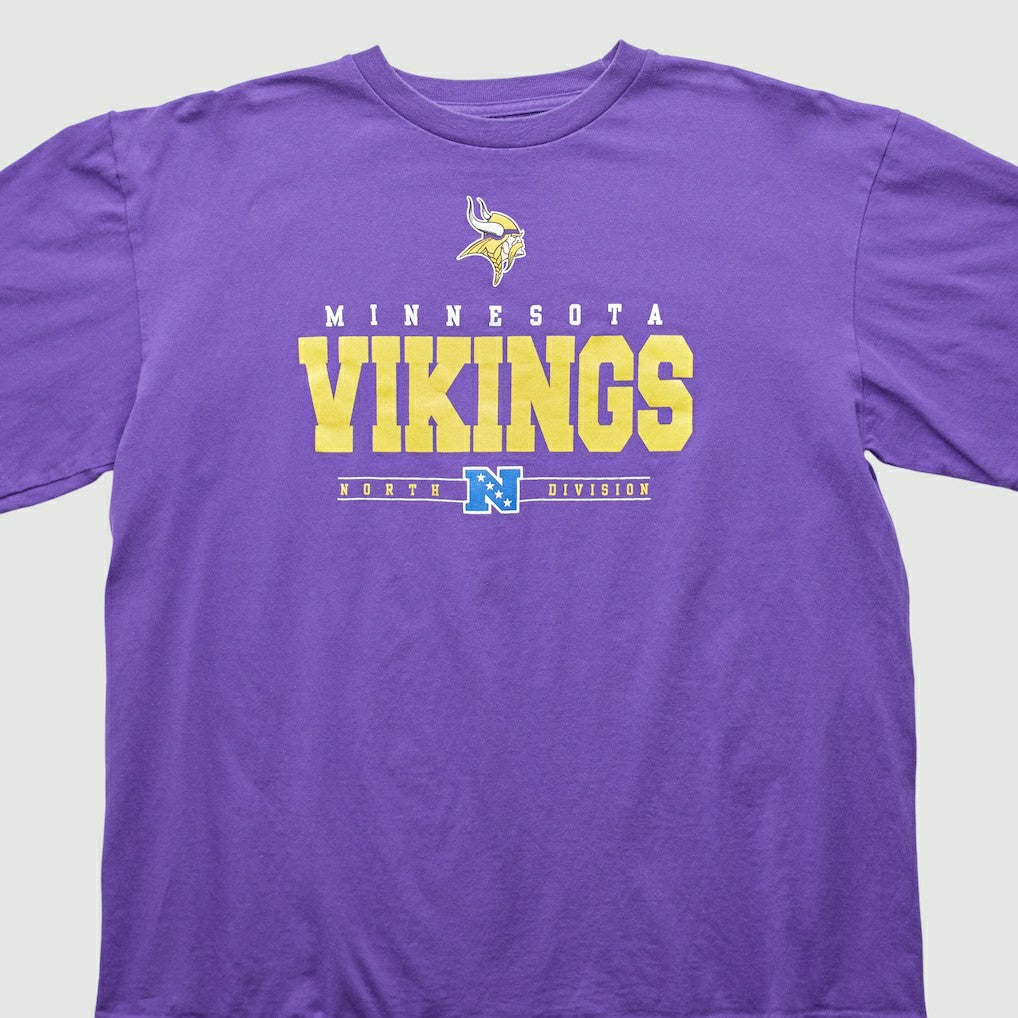 Minnesota Vikings NFL 2000s T-shirt Purple Vintage | Fanatics