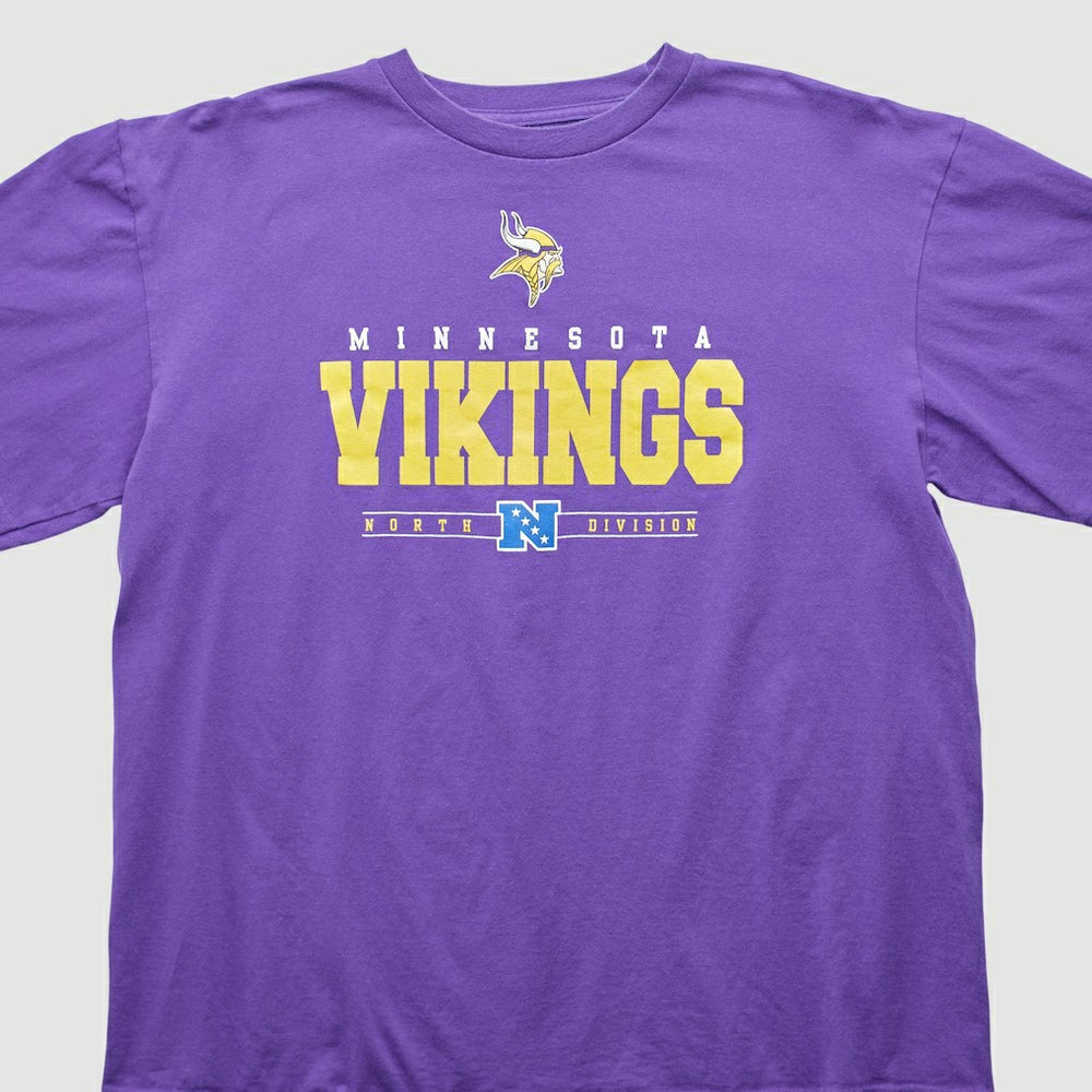 Minnesota Vikings NFL 2000s T-shirt Purple Vintage | Fanatics