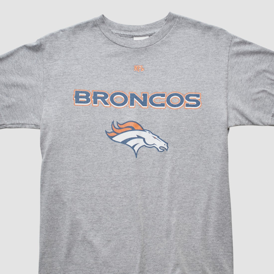 Denver Broncos NFL 2000s T-shirt Heather Gray Vintage | Fanatics