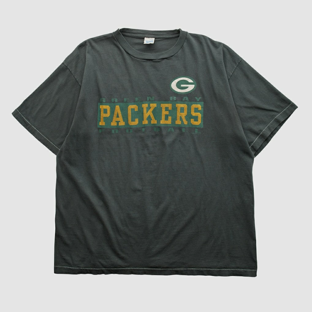 Green Bay Packersm Sportswear 90s T-shirt Charcoal Vintage | Fanatics