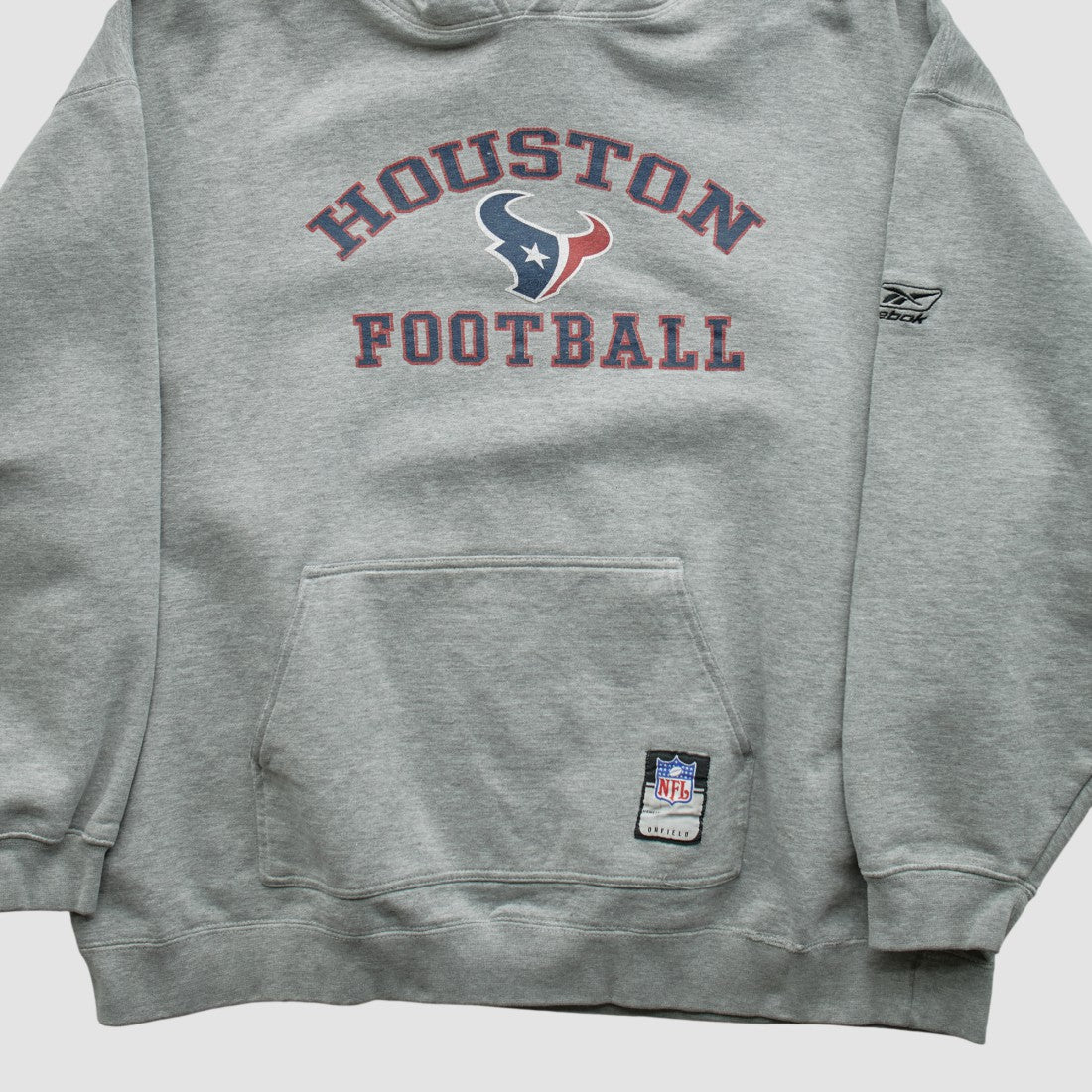 Houston Texans NFL 2000s Hooded Pullover Sweatshirt Heather Gray Vintage | Fanatics