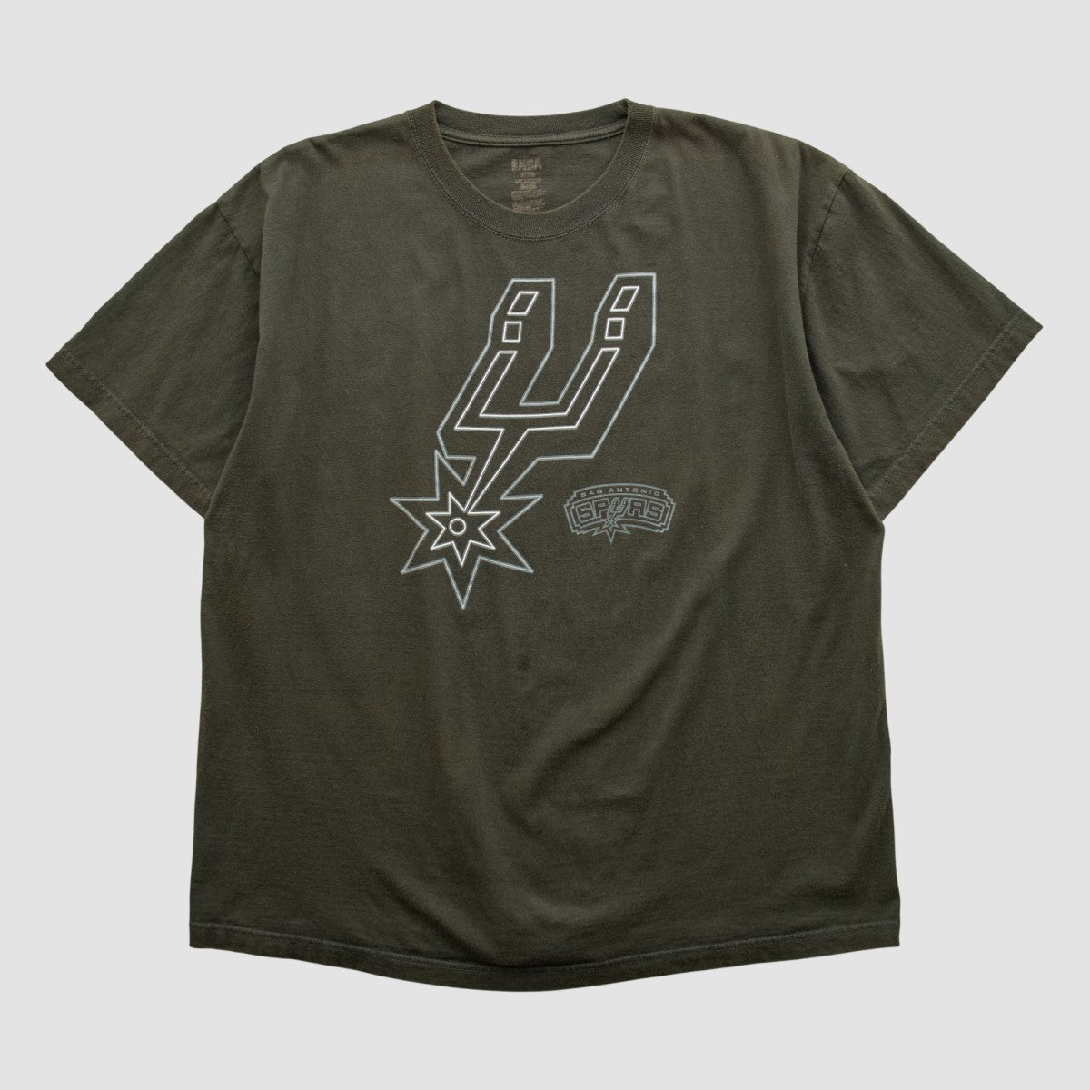 San Antonio Spurs NBA 2000s T-shirt Black Vintage - NBA