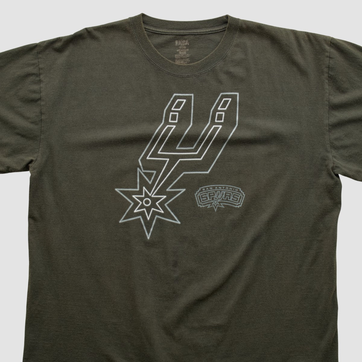 San Antonio Spurs NBA 2000s T-shirt Black Vintage - NBA