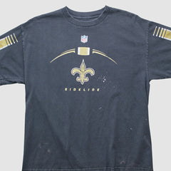 New Orleans Saints Reebok 2000s T-shirt Black Vintage | Fanatics