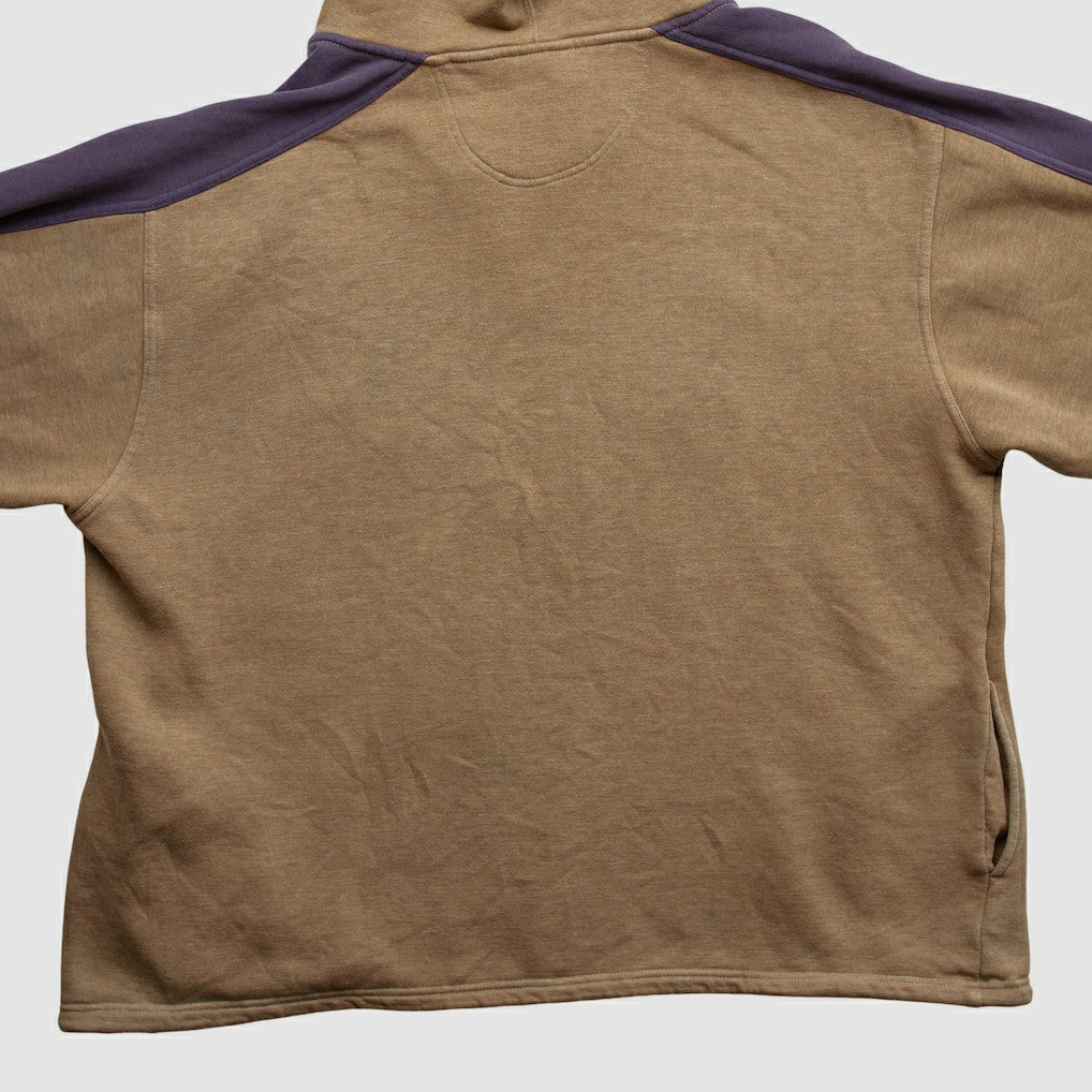 Minnesota Vikings Lee Sport 90s Hooded 1/4 Zip Sweatshirt Clay Vintage | Fanatics