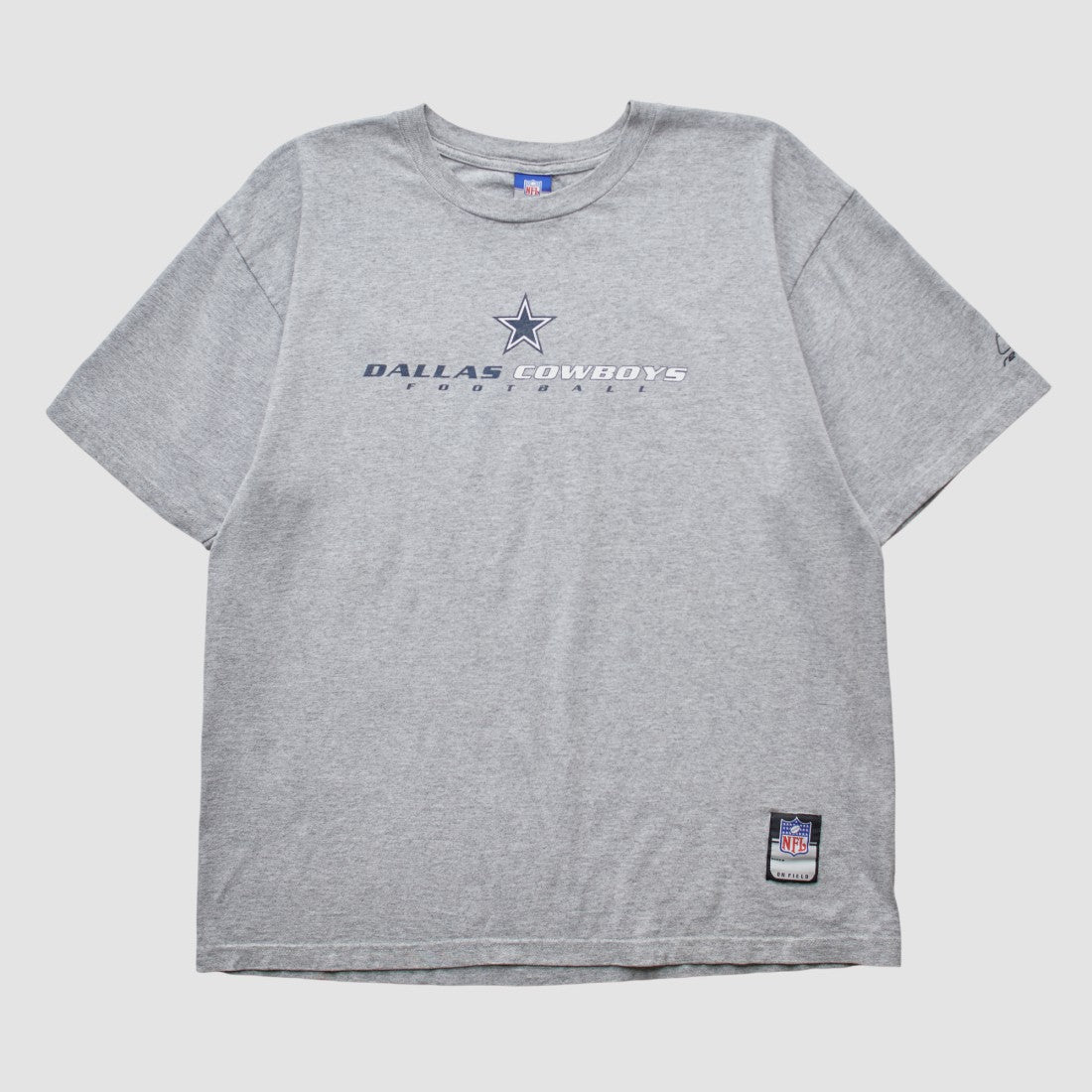 Dallas Cowboys Reebok 2000s T-shirt Heather Gray Vintage | Fanatics