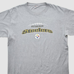 Pittsburgh Steelers 2000s T-shirt Heather Gray Vintage | Fanatics