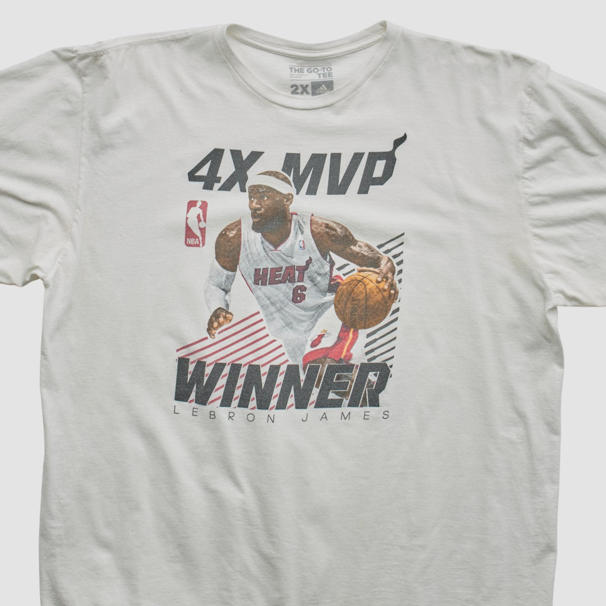 Lebron James 2010s T-shirt White Vintage - NBA