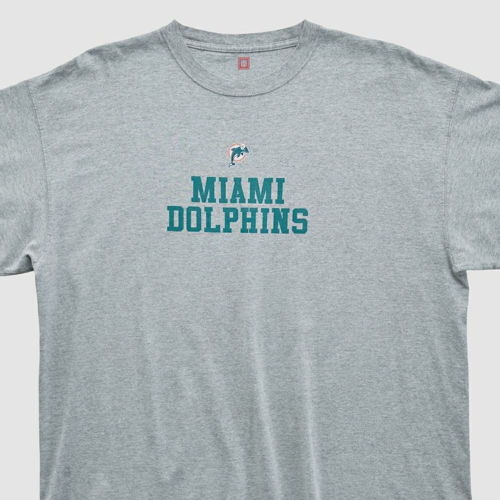 Miami Dolphins NFL 2000s T-shirt Heather Gray Vintage | Fanatics