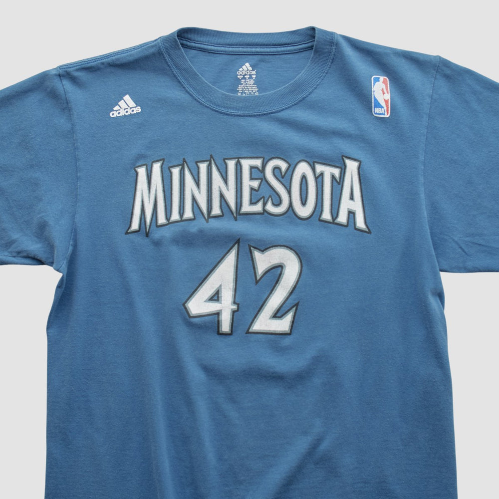 Minnesota Timberwolves 2010s T-shirt Blue Vintage - NBA