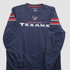 Houston Texans NFL 2010s Long Sleeve T-shirt Navy Vintage | Fanatics