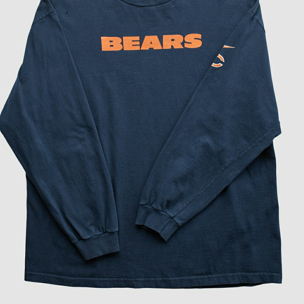 Chicago Bears NFL 2000s Long Sleeve T-shirt Navy Vintage | Fanatics