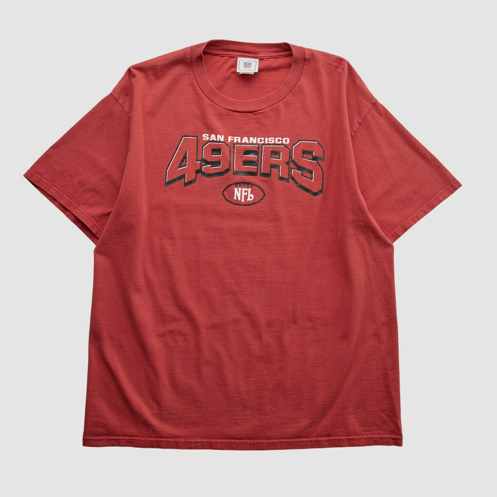 San Francisco 49ers NFL 2000s T-shirt Red Vintage | Fanatics