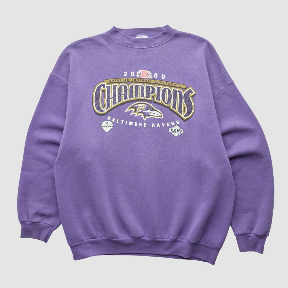 Baltimore Ravens Tultex 2000 Pullover Sweatshirt Purple Vintage | Fanatics