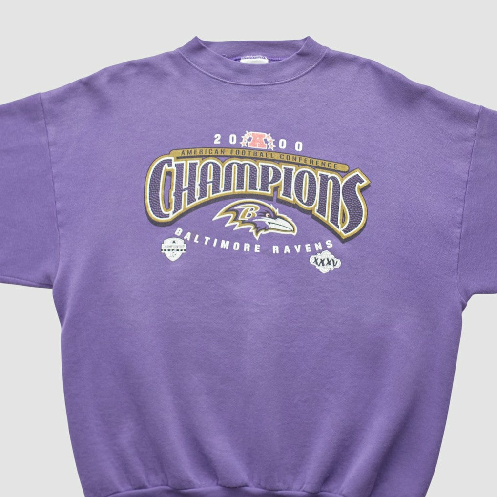 Baltimore Ravens Tultex 2000 Pullover Sweatshirt Purple Vintage | Fanatics