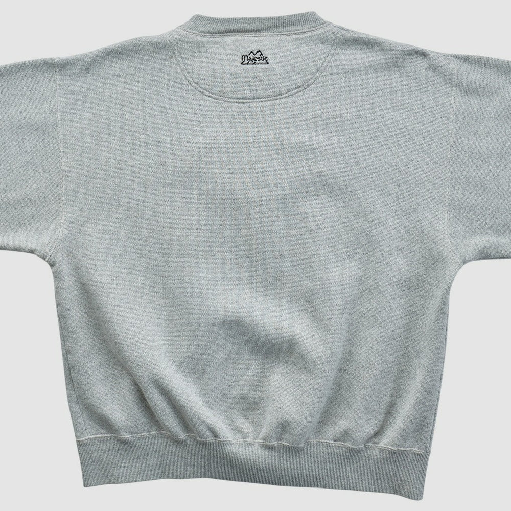 Minnesota Vikings Majestic 2000s Pullover Sweatshirt Heather Gray Vintage | Fanatics