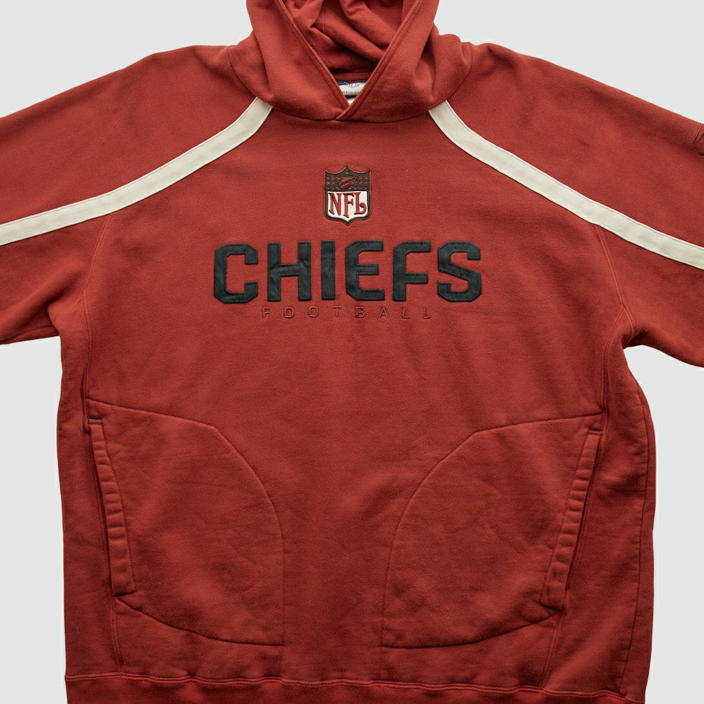 Kansas City Chiefs Reebok 2000s Hooded Pullover Sweatshirt Red Vintage | Fanatics