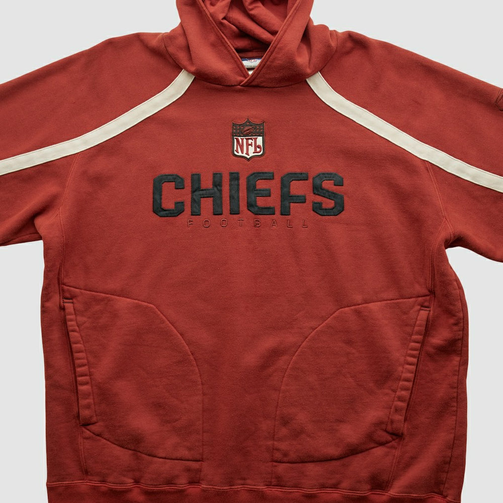 Kansas City Chiefs Reebok 2000s Hooded Pullover Sweatshirt Red Vintage | Fanatics