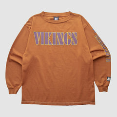 Minnesota Vikings Starter 90s Long Sleeve T-shirt Clay Vintage | Fanatics