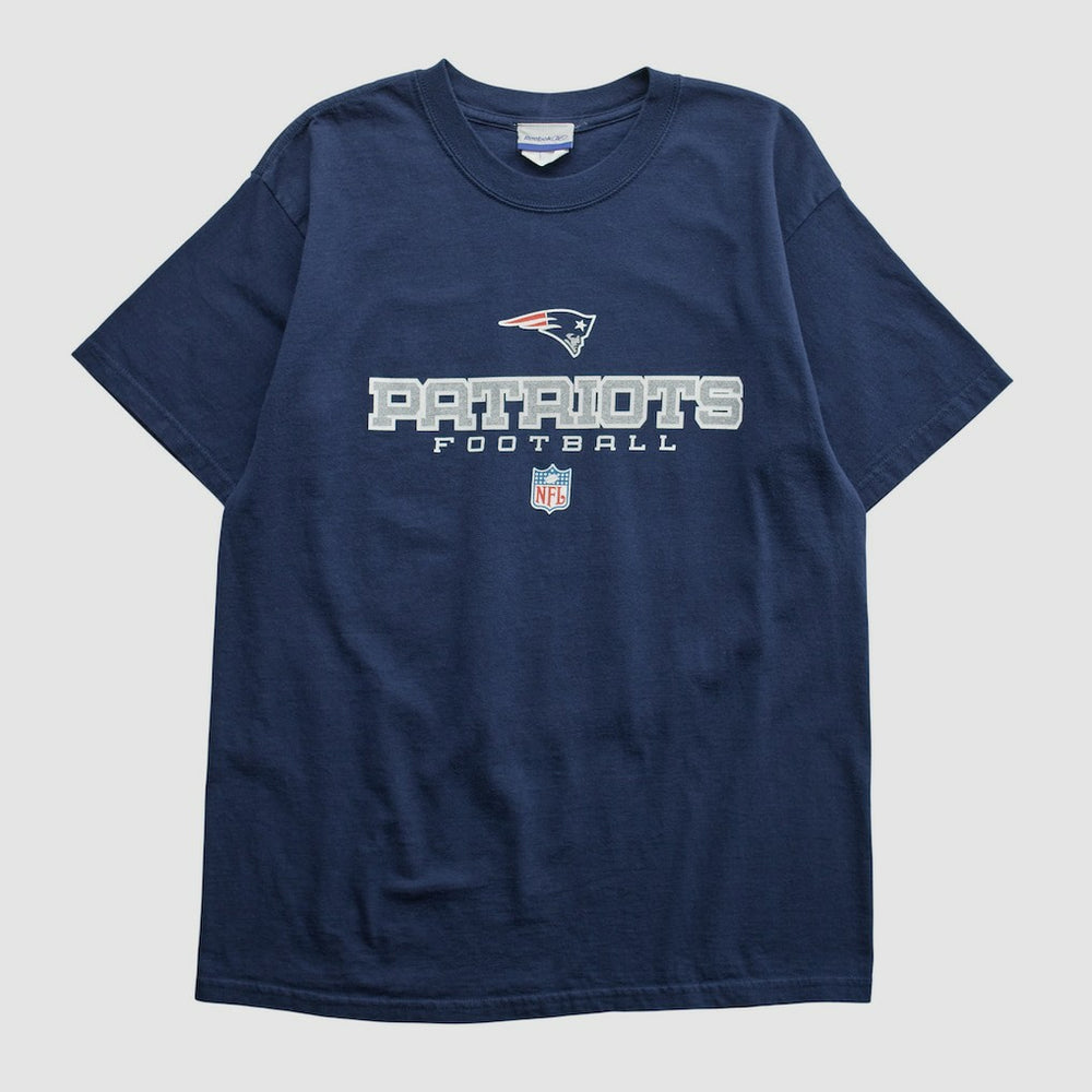 New England Patriots Reebok 2000s T-shirt Navy Vintage | Fanatics