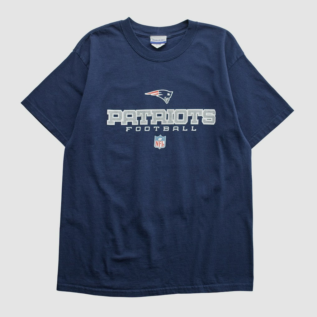 New England Patriots Reebok 2000s T-shirt Navy Vintage | Fanatics