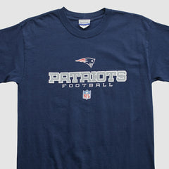 New England Patriots Reebok 2000s T-shirt Navy Vintage | Fanatics