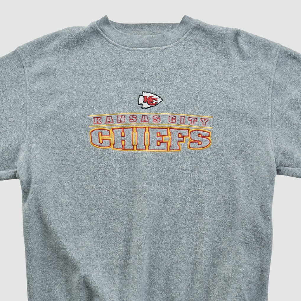 Kansas City Chiefs Active 2000s Pullover Sweatshirt Gray Vintage | Fanatics
