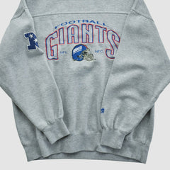 New York Giants Lee Apparel 90s Pullover Sweatshirt Gray Vintage | Fanatics