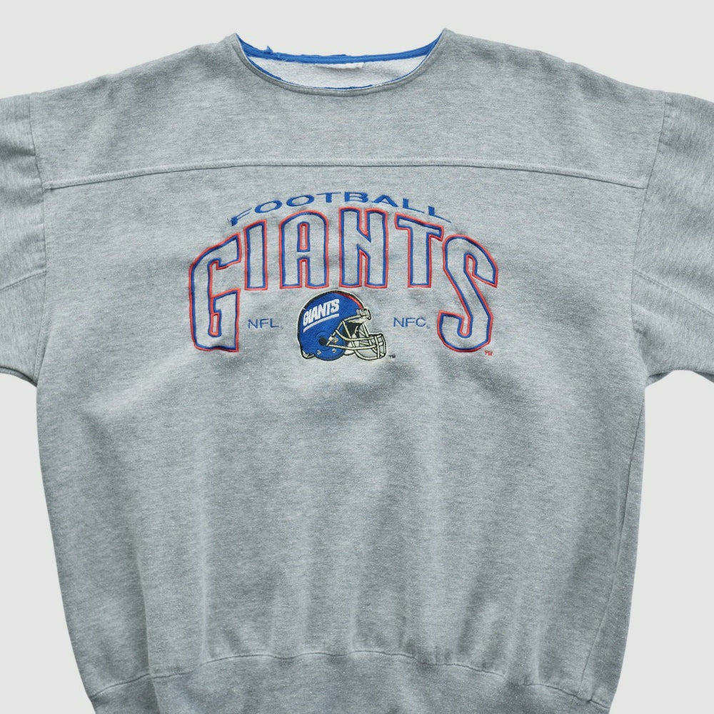 New York Giants Lee Apparel 90s Pullover Sweatshirt Gray Vintage | Fanatics