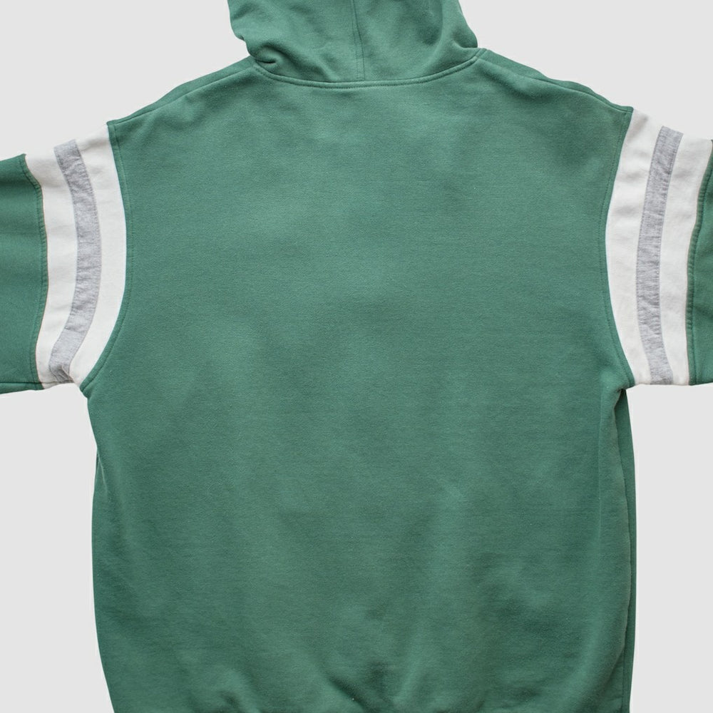 New York Jets Reebok 2000s Hooded Full Zip Sweatshirt Green Vintage | Fanatics