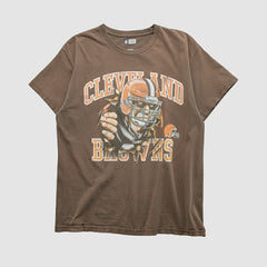 Cleveland Browns NFL 2000s T-shirt Brown Vintage | Fanatics