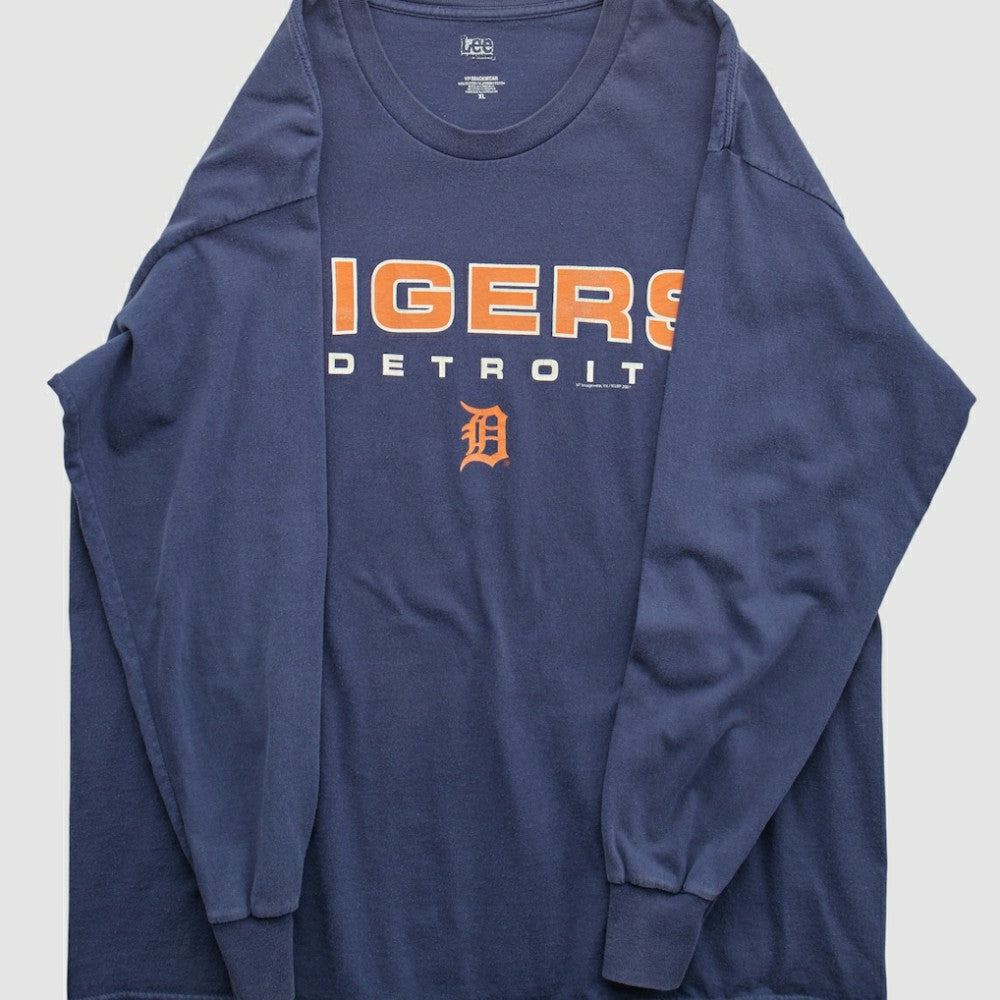 Detroit Tigers Lee Sport 2000s Long Sleeve T-shirt - MLB