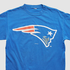 New England Patriots 1995 T-shirt Blue Vintage | Fanatics