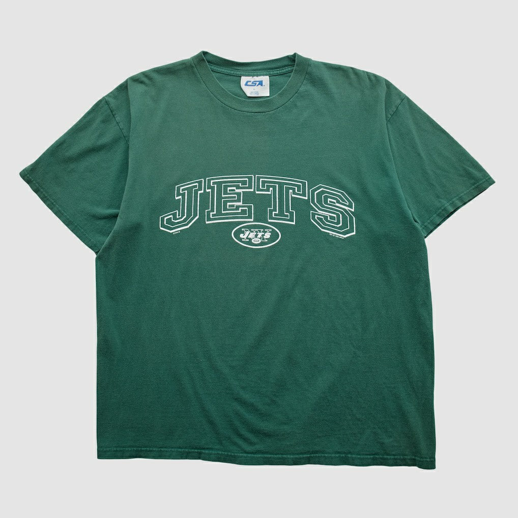 New York Jets CSA 90s T-shirt Green Vintage | Fanatics