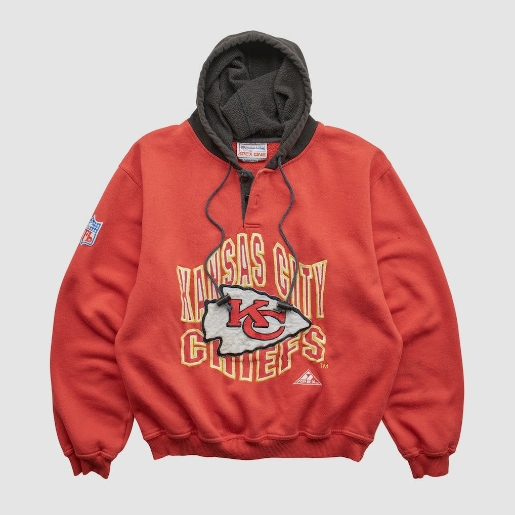 Kansas City Chiefs Pro Line 90s Hooded Pullover Sweatshirt Red Vintage | Fanatics