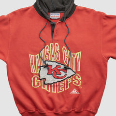 Kansas City Chiefs Pro Line 90s Hooded Pullover Sweatshirt Red Vintage | Fanatics