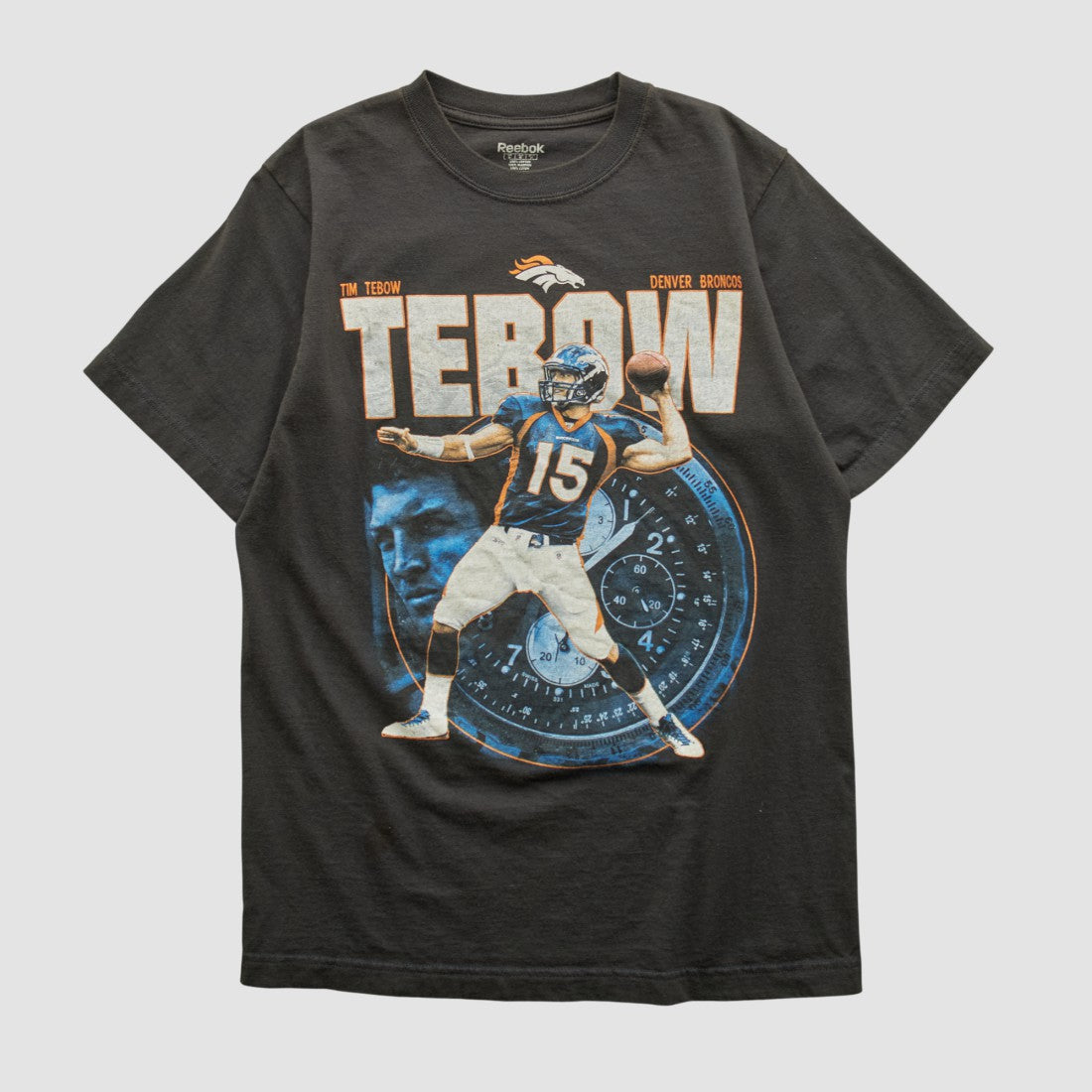 Tim Tebow Reebok 2010 T-shirt Black Vintage | Fanatics