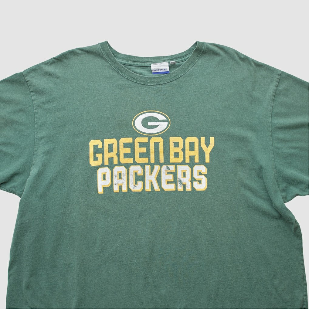 Green Bay Packers Reebok 2000s T-shirt Green Vintage | Fanatics