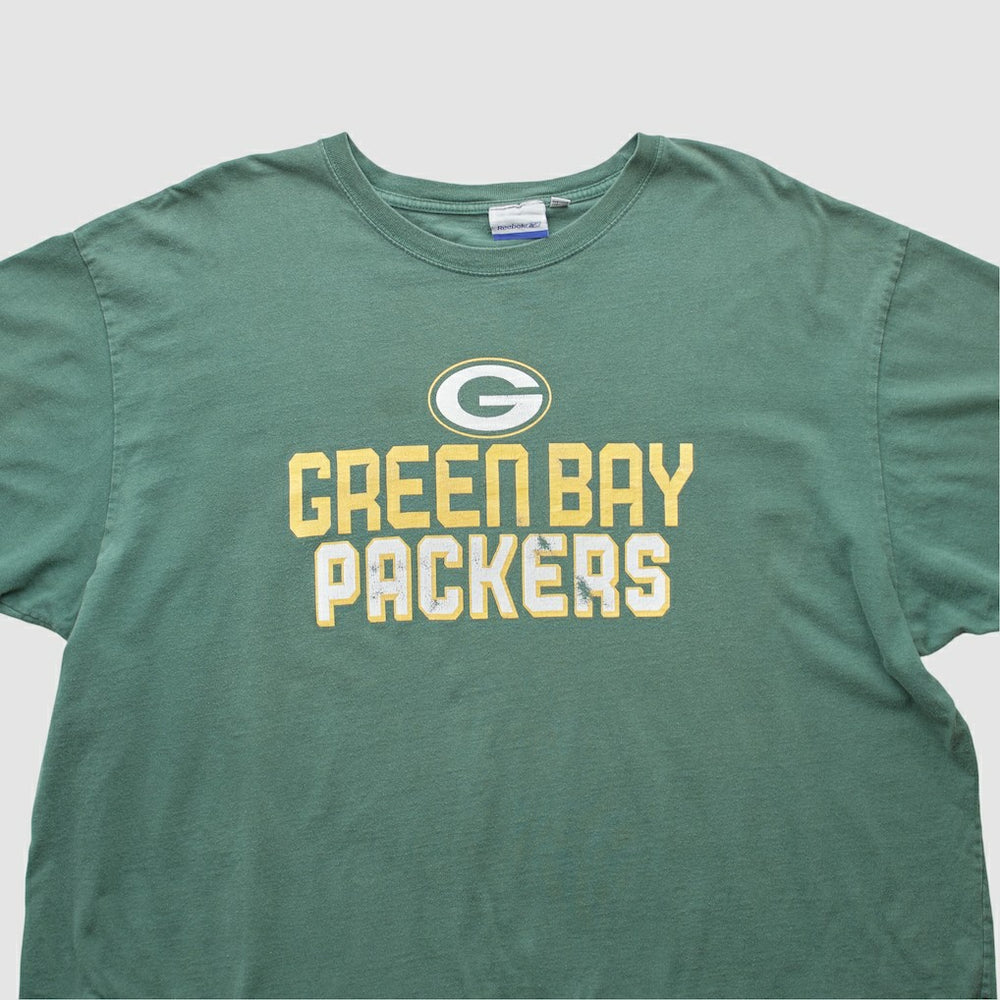 Green Bay Packers Reebok 2000s T-shirt Green Vintage | Fanatics