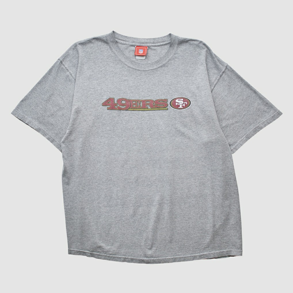 San Francisco 49ers NFL 2000s T-shirt Heather Gray Vintage | Fanatics