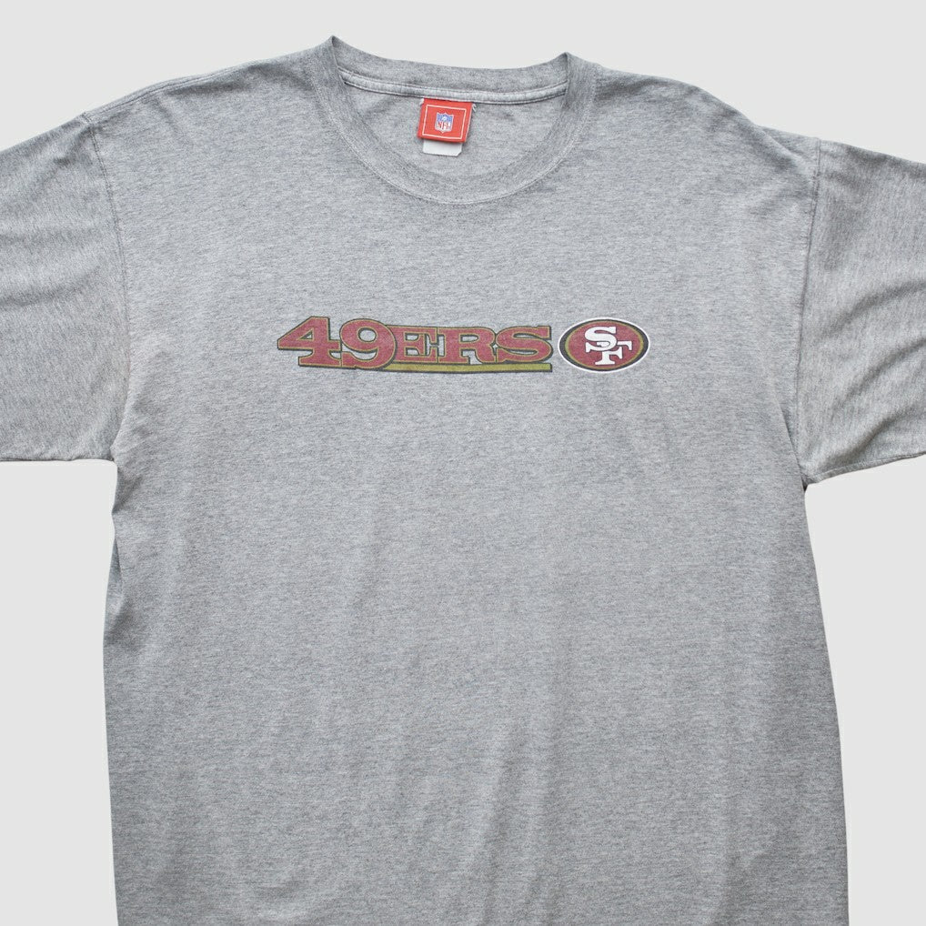 San Francisco 49ers NFL 2000s T-shirt Heather Gray Vintage | Fanatics