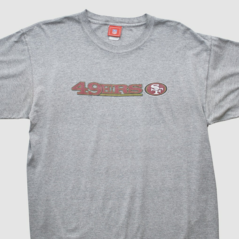 San Francisco 49ers NFL 2000s T-shirt Heather Gray Vintage | Fanatics